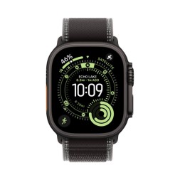 Apple Watch Ultra 3, 49 mm, Trail Loop (черный/угольный), размер M/L