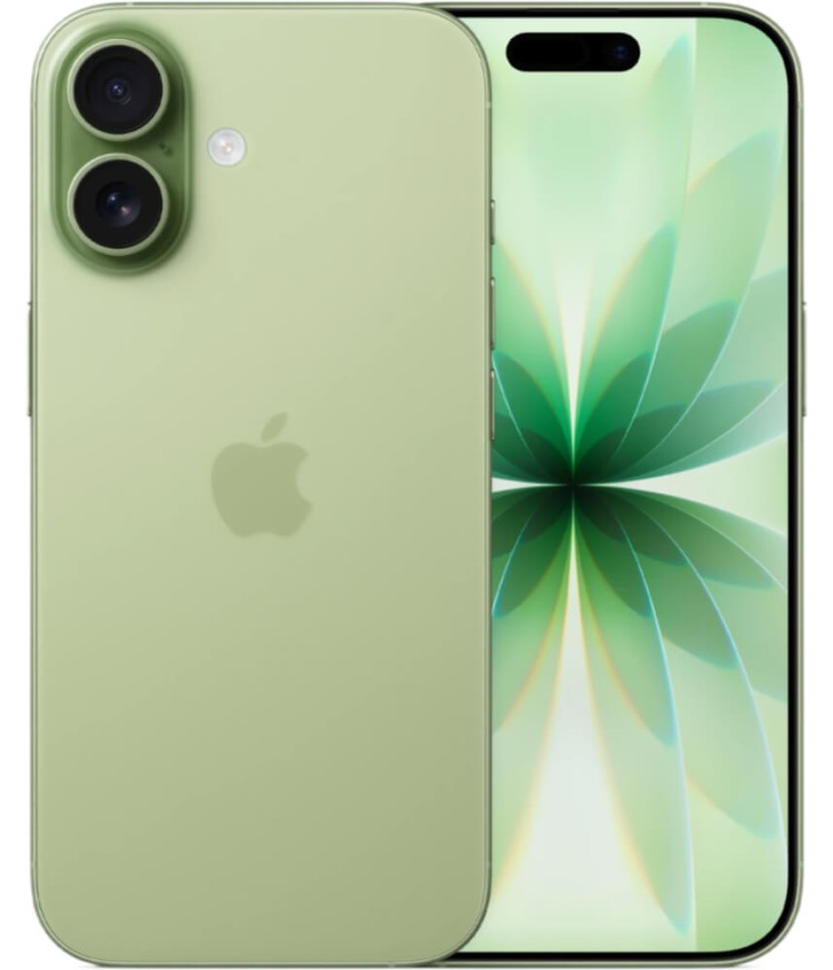 Смартфон Apple iPhone 17 512GB зеленый (nanoSIM + eSIM)