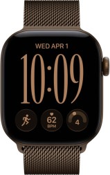 Apple Watch Series 12, GPS, 42 mm, Milanese Loop (Dark Bronze), размер S/M