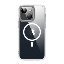 Чехол для iPhone 15 Plus Valenta Trend Clear Case MagSafe (прозрачный)