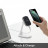 Зарядное устройство для iPhone 11 Pro Max от MagEZ Pitaka Mount Qi desktop белый