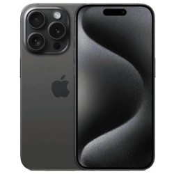 Смартфон Apple iPhone 15 Pro 128GB титановый чёрный