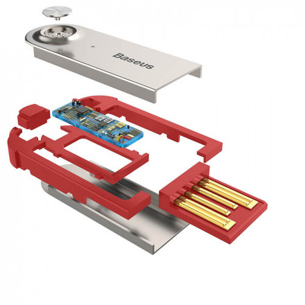 Кабель Baseus BA01 USB Wireless adapter cable (красный)