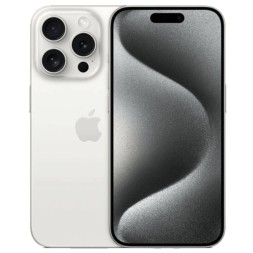 Apple iPhone 15 Pro 128GB титановый белый