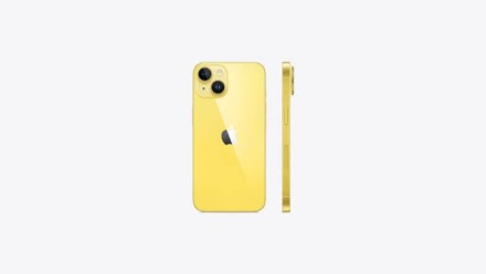 Смартфон Apple iPhone 14 256GB желтый (e-sim)